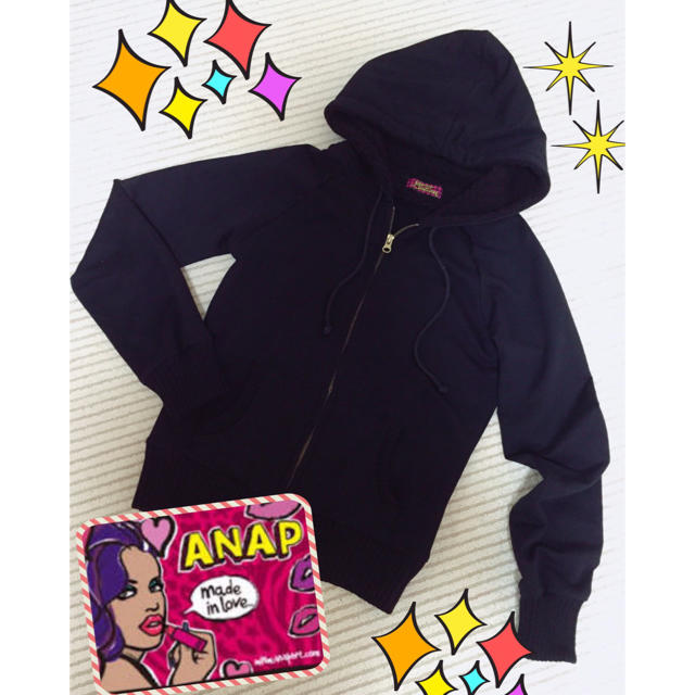 ANAP Latina(アナップラティーナ)のANAP♥︎ダブルジップパーカー レディースのトップス(パーカー)の商品写真