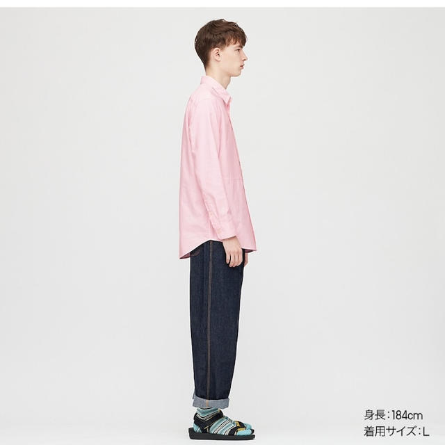 UNIQLO(ユニクロ)のユニクロ×JW ANDERSON オックスフォードMアンダーソン　ピンク メンズのトップス(シャツ)の商品写真