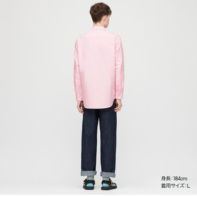 UNIQLO(ユニクロ)のユニクロ×JW ANDERSON オックスフォードMアンダーソン　ピンク メンズのトップス(シャツ)の商品写真