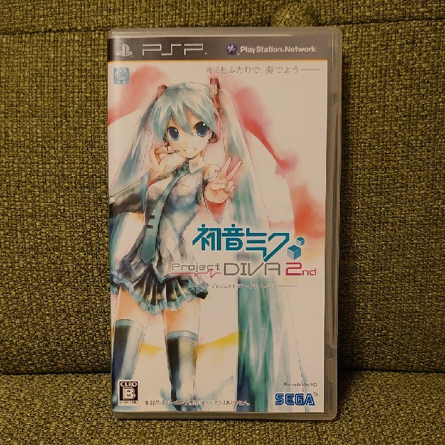 SEGA(セガ)の初音ミク -プロジェクト ディーヴァ- 2nd PSP エンタメ/ホビーのゲームソフト/ゲーム機本体(その他)の商品写真