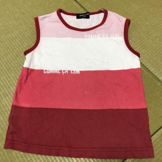 コムサイズム(COMME CA ISM)の110 コムサイズム タンクトップ  女の子(Tシャツ/カットソー)