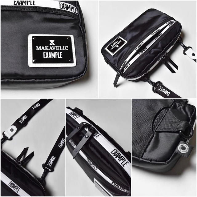 新品】MAKAVELIC × EXAMPLE POUCH BAG 2020限定 超ポイントアップ祭