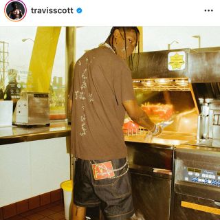 オフホワイト(OFF-WHITE)の残り僅か　travisscott  cactus jack  マスク(Tシャツ/カットソー(半袖/袖なし))