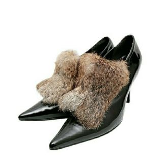 アメリヴィンテージ(Ameri VINTAGE)の【新品】AMERI アメリ / FRONT FUR SHORT BOOTS(ブーツ)