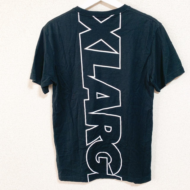 XLARGE(エクストララージ)のエクストララージ Tシャツ メンズ 黒 ビッグロゴ デカロゴ 胸ポケット メンズのトップス(Tシャツ/カットソー(半袖/袖なし))の商品写真