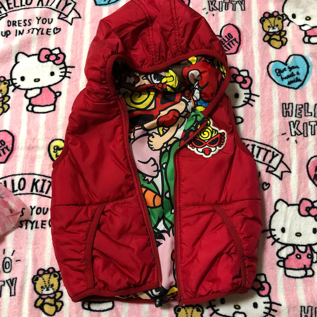 HYSTERIC MINI(ヒステリックミニ)のダウンベスト② キッズ/ベビー/マタニティのキッズ服女の子用(90cm~)(ジャケット/上着)の商品写真