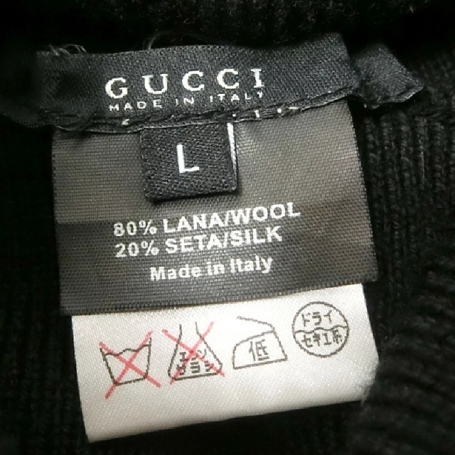 人気格安 Gucci GUCCIタートルネックセーター の通販 by とんむら's shop｜グッチならラクマ 
