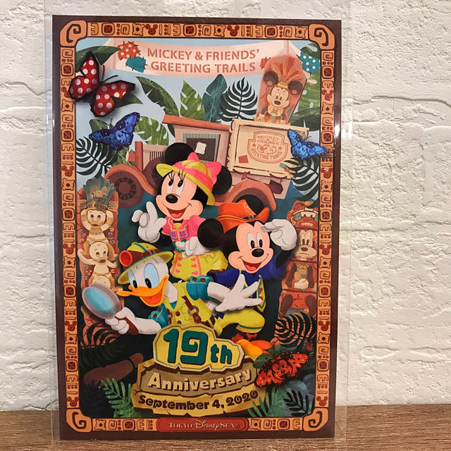 Disney 東京 ディズニー シー 19周年 ポストカードの通販 By Msyo S Shop ディズニーならラクマ