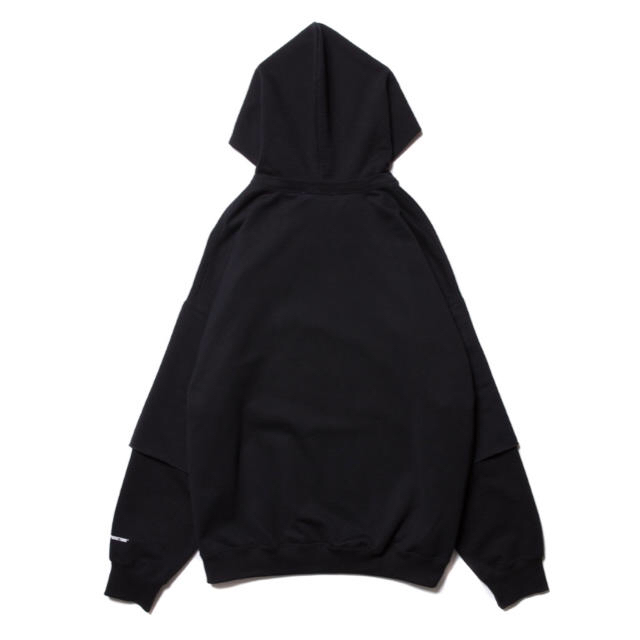 COOTIE(クーティー)の新品 COOTIE Cellie Pullover Parka レイヤードパーカ メンズのトップス(パーカー)の商品写真