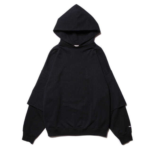 COOTIE(クーティー)の新品 COOTIE Cellie Pullover Parka レイヤードパーカ メンズのトップス(パーカー)の商品写真