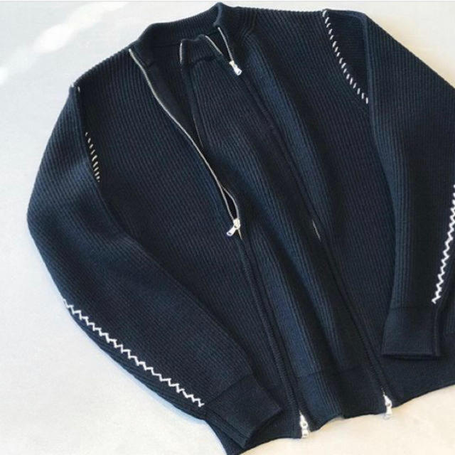 ALLEGE zip knit サイズ2 Allege allege ニット ニット/セーター