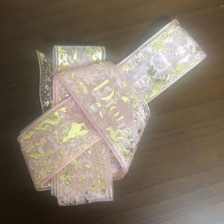 ディオール(Dior)の☆近日削除☆ ディオール　リボン　ピンク(ラッピング/包装)
