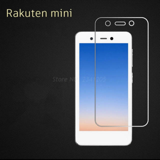 rakuten mini  ガラスフィルム　Android スマホ　 強化ガラス スマホ/家電/カメラのスマホアクセサリー(保護フィルム)の商品写真