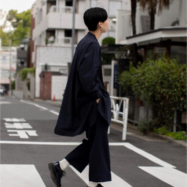 税込】 美品 JIL SANDER POCKET DETAIL CANVAS OVERSHRT ジルサンダー