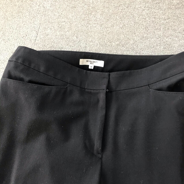 NATURAL BEAUTY BASIC(ナチュラルビューティーベーシック)のナチュラルビューティーベーシック　 パンツスーツ　レディース　黒　M レディースのフォーマル/ドレス(スーツ)の商品写真