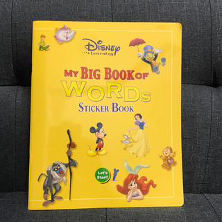 ディズニー(Disney)のMY BIG BOOK OF WORDs STICKER BOOK(知育玩具)