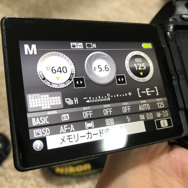 Nikon d5500  ダブルズームキット
