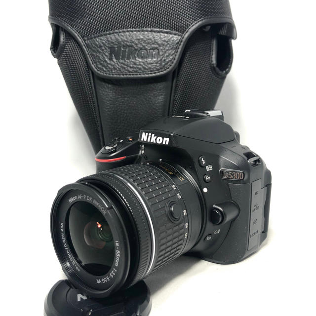 Nikon D5300 AF-P 18-55レンズKIT 6435ショットスマホ/家電/カメラ