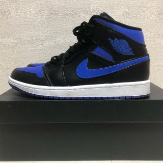 ナイキ(NIKE)のNIKE AIR JORDAN 1 MID HYPER ROYAL(スニーカー)