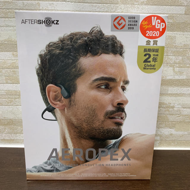 新品未開封　AFTERSHOKZ AEROPEX COSMIC BLACK