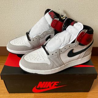 ナイキ(NIKE)のエア ジョーダン 1 HIGH OG GS Smoke Grey 25cm(スニーカー)