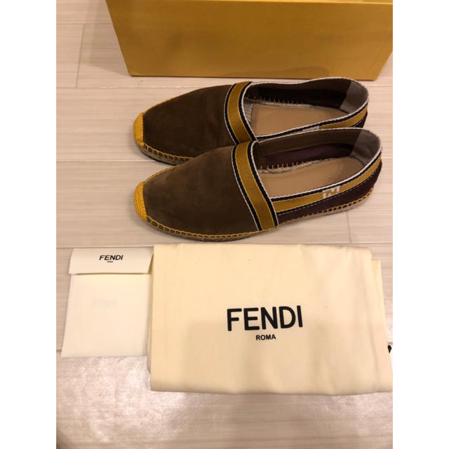 FENDI(フェンディ)の値下げ　フェンディ モカシン　スリッポン　メンズ　slip-on エスパドリーユ メンズの靴/シューズ(スリッポン/モカシン)の商品写真