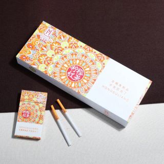 茶煙草 レモンティー 20本入り1箱 まとめ買い割引有！(茶)