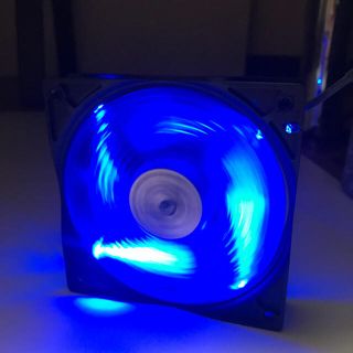 【究極静音】LED 120mm デスクトップ用ファン　CFZ-120GBL(PCパーツ)