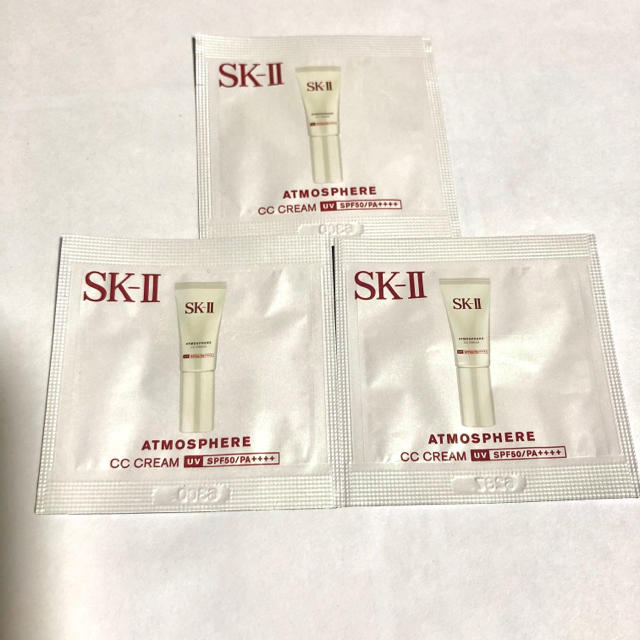 SK-II(エスケーツー)のSK-Ⅱ アトモスフィアCCクリーム  0.8g x 3枚 コスメ/美容のベースメイク/化粧品(CCクリーム)の商品写真