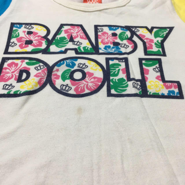 BABYDOLL(ベビードール)のベビードールTシャツ110 キッズ/ベビー/マタニティのキッズ服男の子用(90cm~)(Tシャツ/カットソー)の商品写真