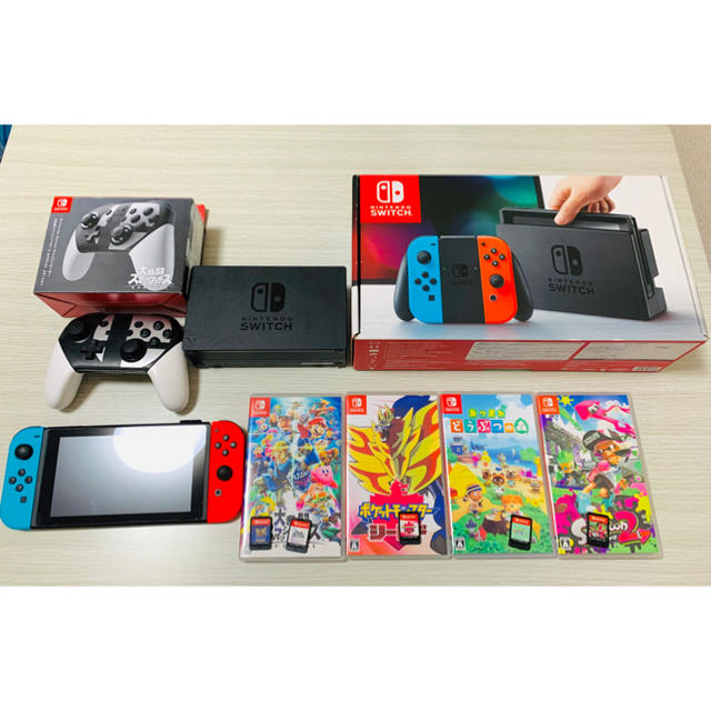 ずっと気になってた Nintendo Switch - SWITCH本体ソフトセット