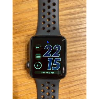 アップルウォッチ(Apple Watch)のApple Watch Series3 Nike 38mm スペースグレイアルミ(PC周辺機器)