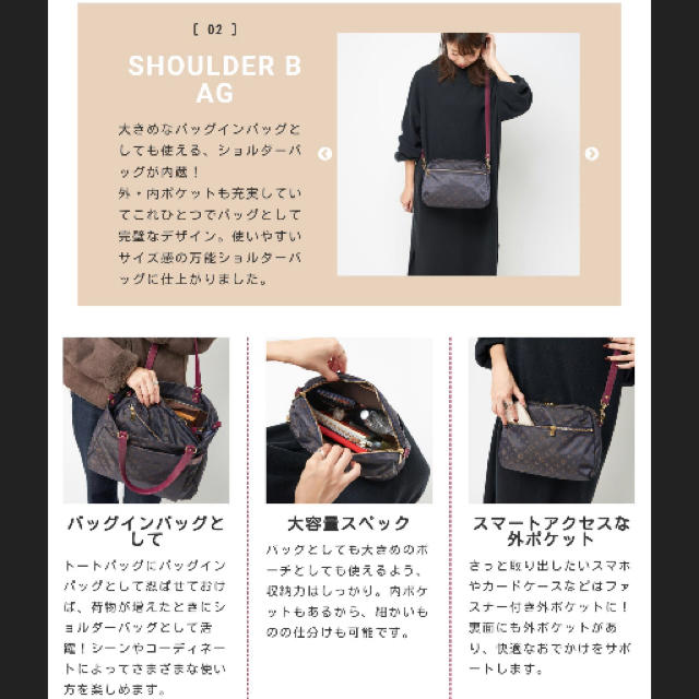 2019 ラシット 3 SET BAG  ショルダーバッグ　ウォレットバッグ 2