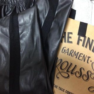 マウジー(moussy)のmoussy レザーレギンスパンツ(レギンス/スパッツ)