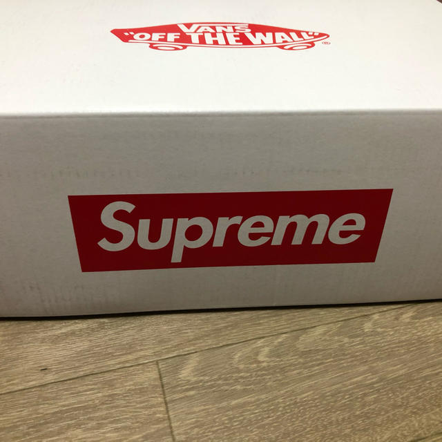 Supreme(シュプリーム)のノースなどさん専用　Supreme Vans ブラック 30cm新品 メンズの靴/シューズ(スニーカー)の商品写真