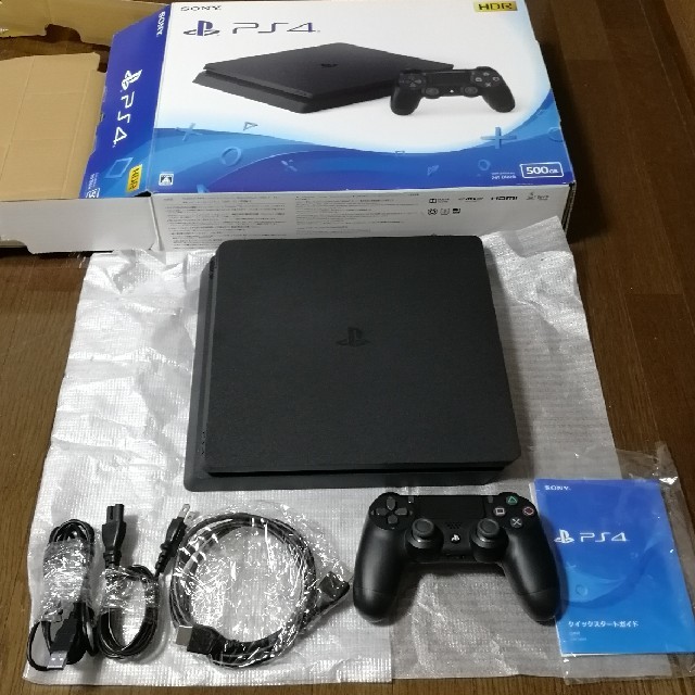 PS4 CUH-2200A BO1 Jet Black 500GB家庭用ゲーム機本体