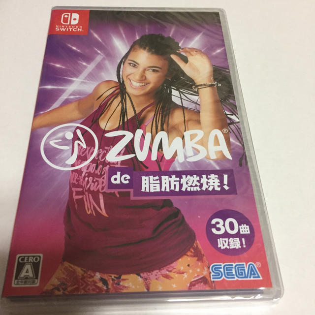 SEGA(セガ)のZumba de 脂肪燃焼！ Switch エンタメ/ホビーのゲームソフト/ゲーム機本体(家庭用ゲームソフト)の商品写真