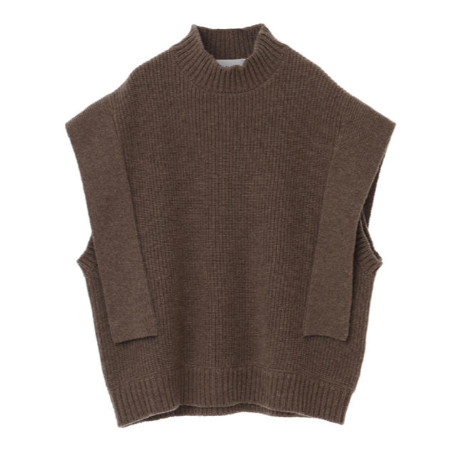 Ameri VINTAGE(アメリヴィンテージ)のCLANE SQUARE SLEEVE KNIT VEST レディースのトップス(ニット/セーター)の商品写真