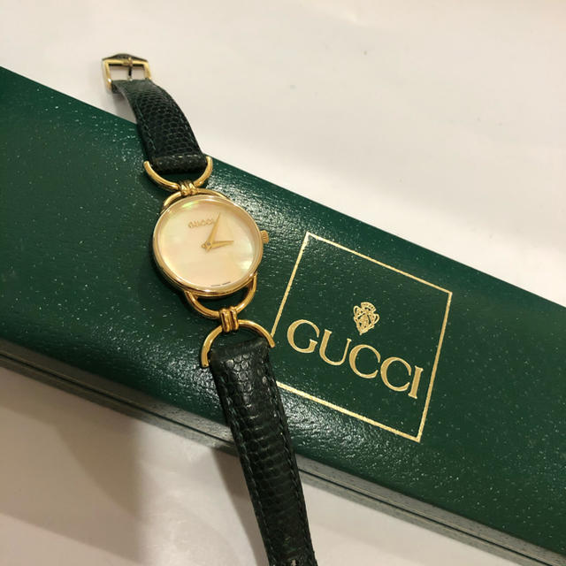 Gucci(グッチ)の電池交換済 グッチ レディース 腕時計 6000.2.L レディース クォーツ レディースのファッション小物(腕時計)の商品写真