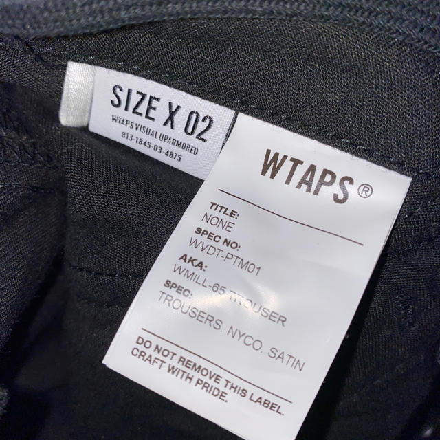 W)taps(ダブルタップス)のwtaps  MILL-65 TROUSER メンズのパンツ(ワークパンツ/カーゴパンツ)の商品写真