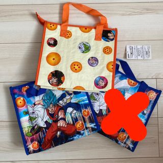 ドラゴンボール(ドラゴンボール)の【新品】ドラゴンボール　保冷バッグ　2つセット(弁当用品)