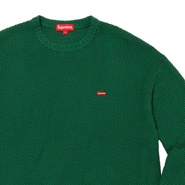 supreme small box logo sweater Lメンズ