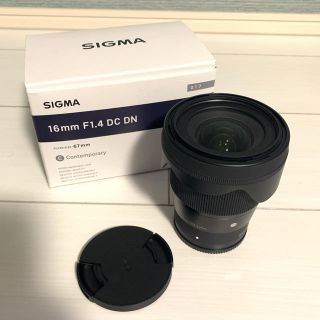 シグマ(SIGMA)のSIGMA 16mm F1.4 DC DN SONY Eマウント(レンズ(単焦点))