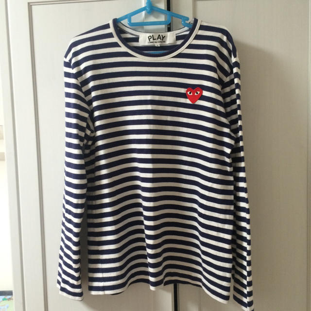 COMME des GARCONS(コムデギャルソン)のコムデギャルソン ボーダーカットソー メンズのトップス(Tシャツ/カットソー(七分/長袖))の商品写真