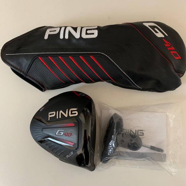 PING G410 PLUS 10.5° ドライバーヘッド　純正カバー、レンチ付