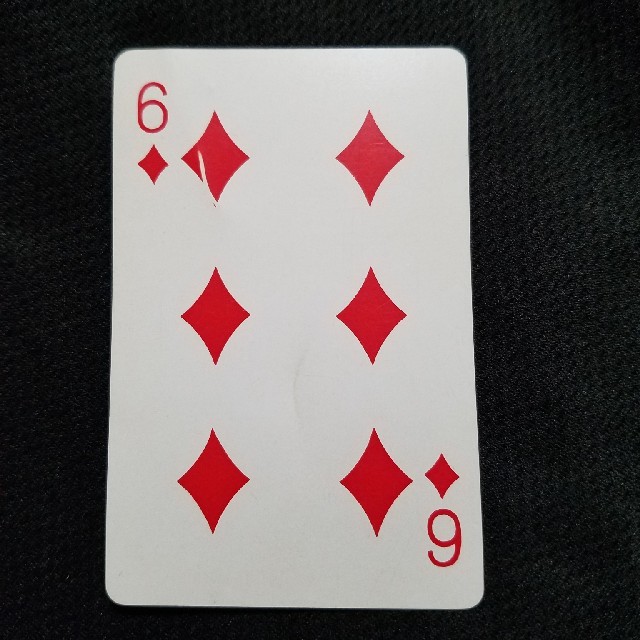 トランプ ダイヤの6 エンタメ/ホビーのテーブルゲーム/ホビー(トランプ/UNO)の商品写真