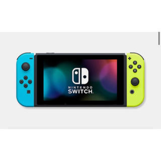 NintendoSwitch 本体 限定カラー ネオンイエロー／ブルー