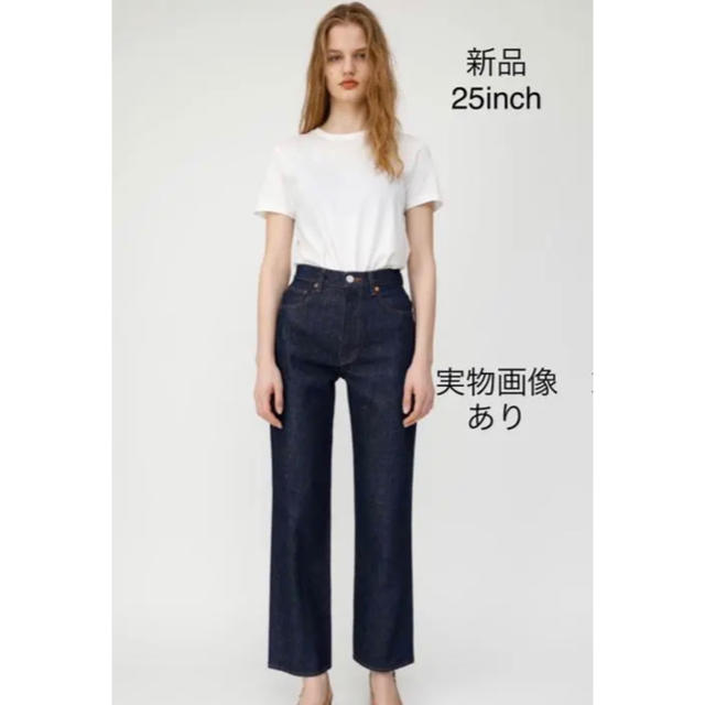 MOUSSY PLAIN JEANS STRAIGHT 25インチ