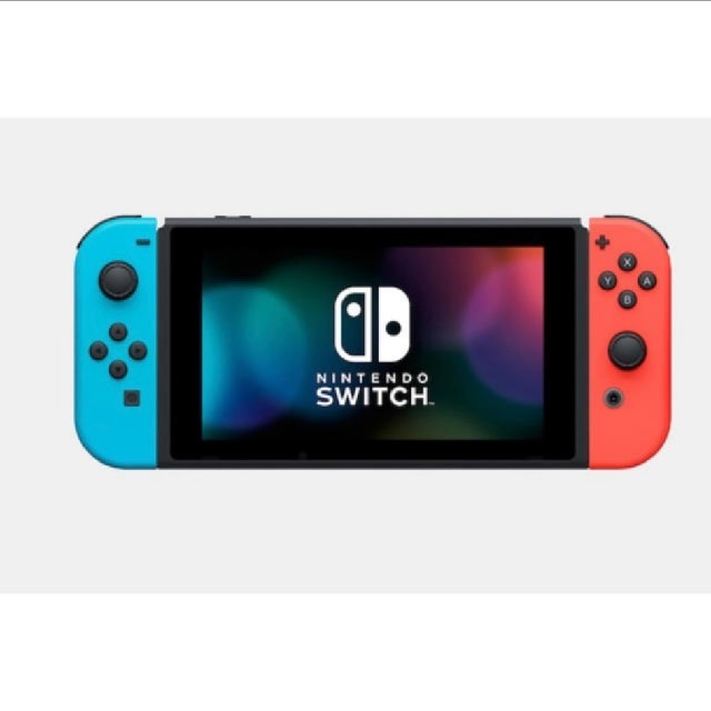 Nintendo Switch(ニンテンドースイッチ)のNintendo SwitchJoy-Con(L)ネオンブルー(R)ネオンレッド エンタメ/ホビーのゲームソフト/ゲーム機本体(家庭用ゲーム機本体)の商品写真