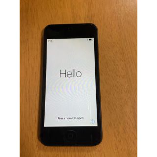 アイポッドタッチ(iPod touch)のiPod touch (第6世代) 32G ブラック(ポータブルプレーヤー)